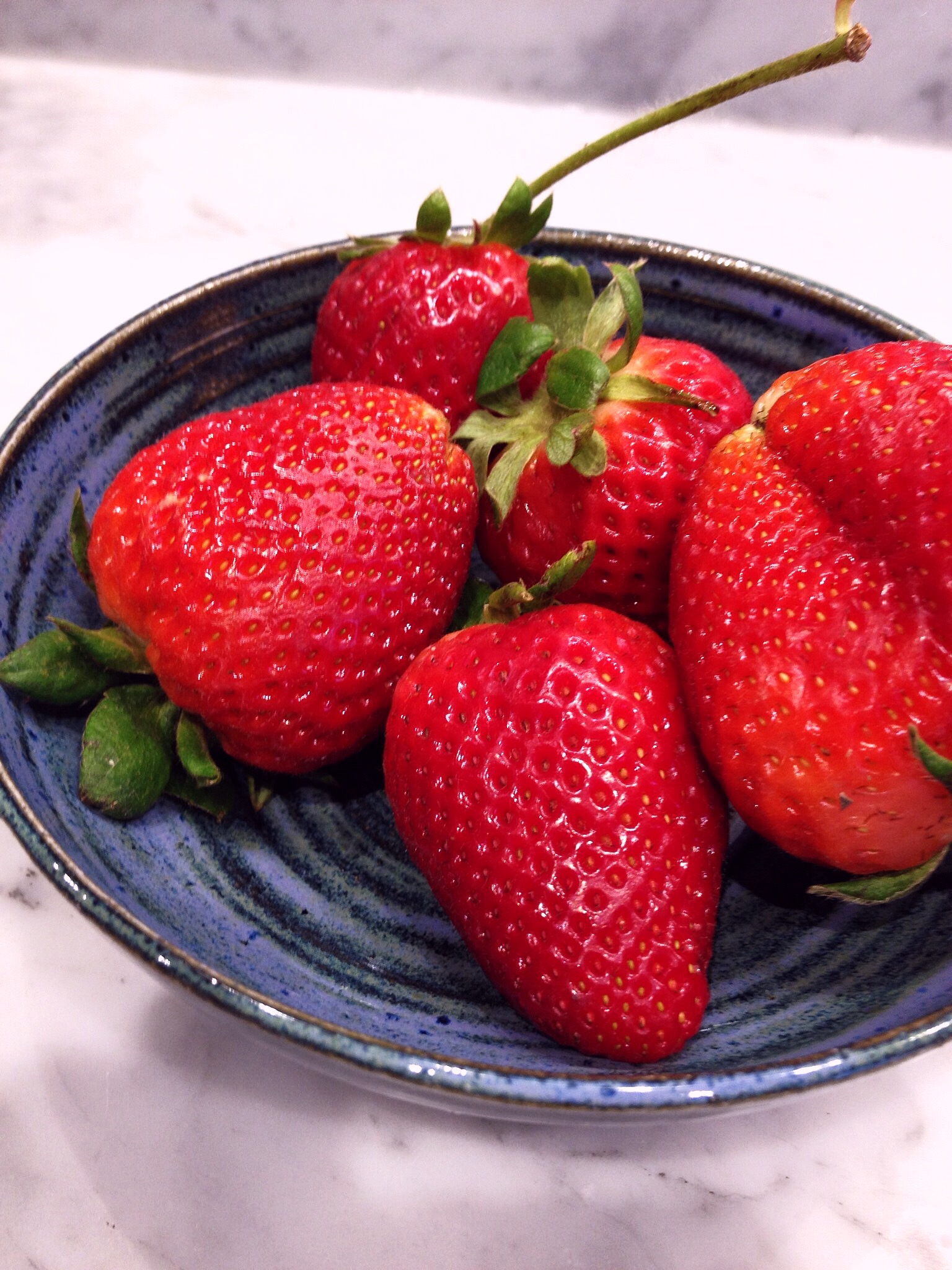 fresh strawberries