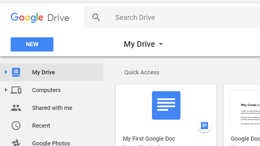 Image of My Drive