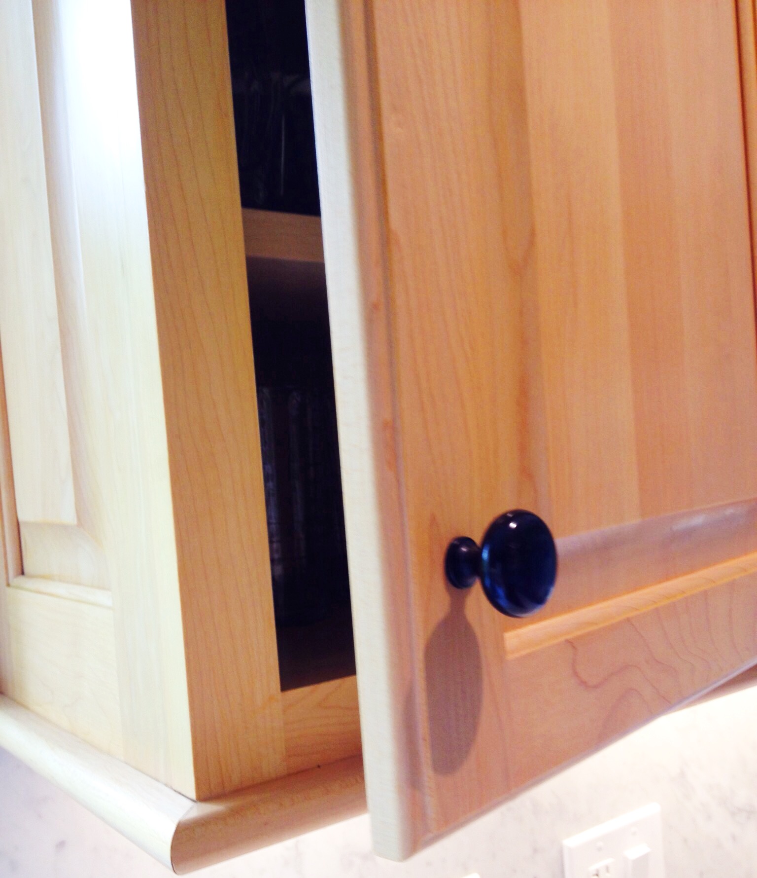 Photo of slow-close cabinet door