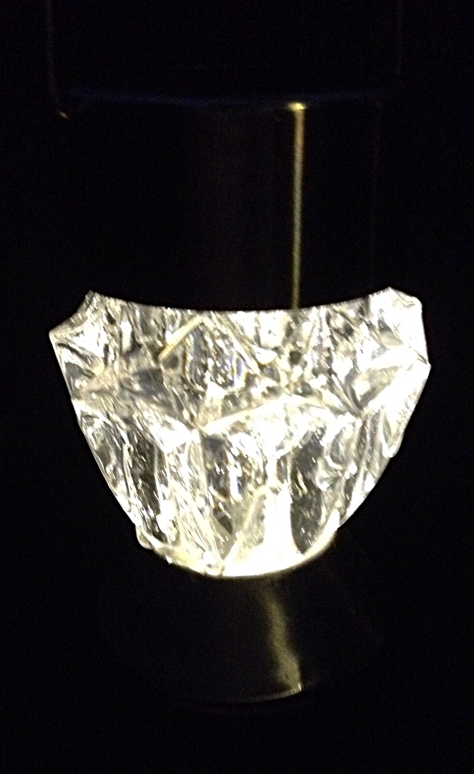 Photo of hanging solar lamp