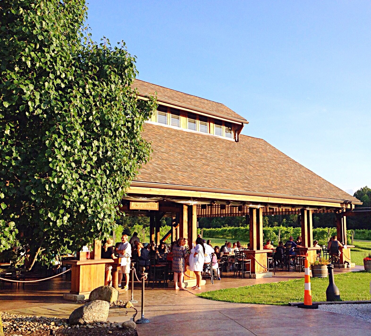 Photo of The Covered Patio at Sarah's Vineyard
