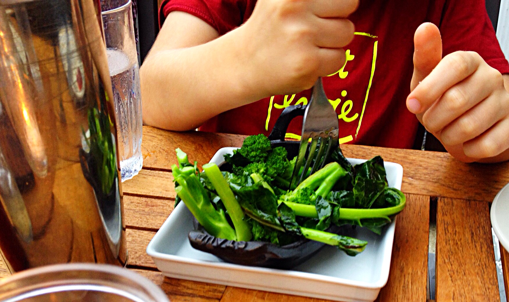 Photo of veggies prepared specially for kids