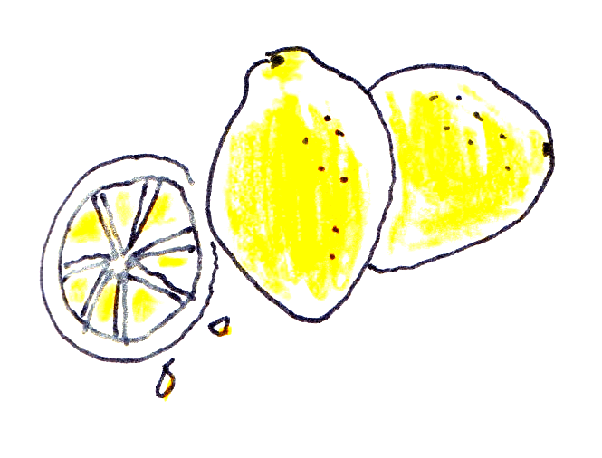 drawing of lemons