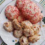 sprinkle cookies and almond cookies, gluten-free