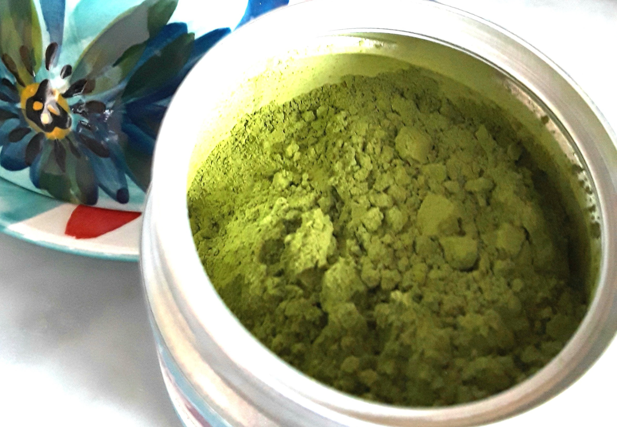 pure matcha powder is finely ground green tea leaves