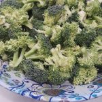 broccoli trimmed into florets
