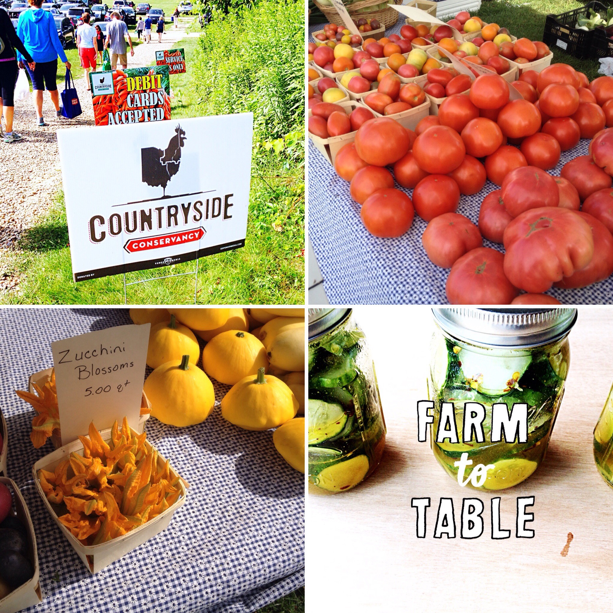 Saturday farmers markets are held all over Cleveland in the summer and fall.