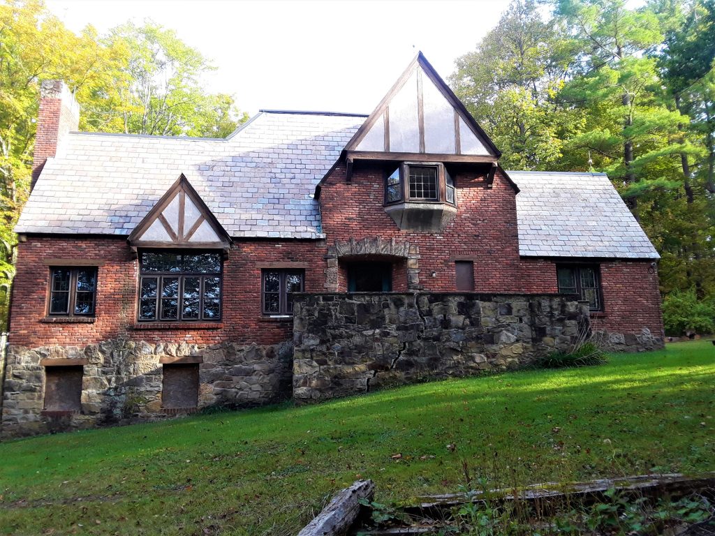 back of North House includes a patio