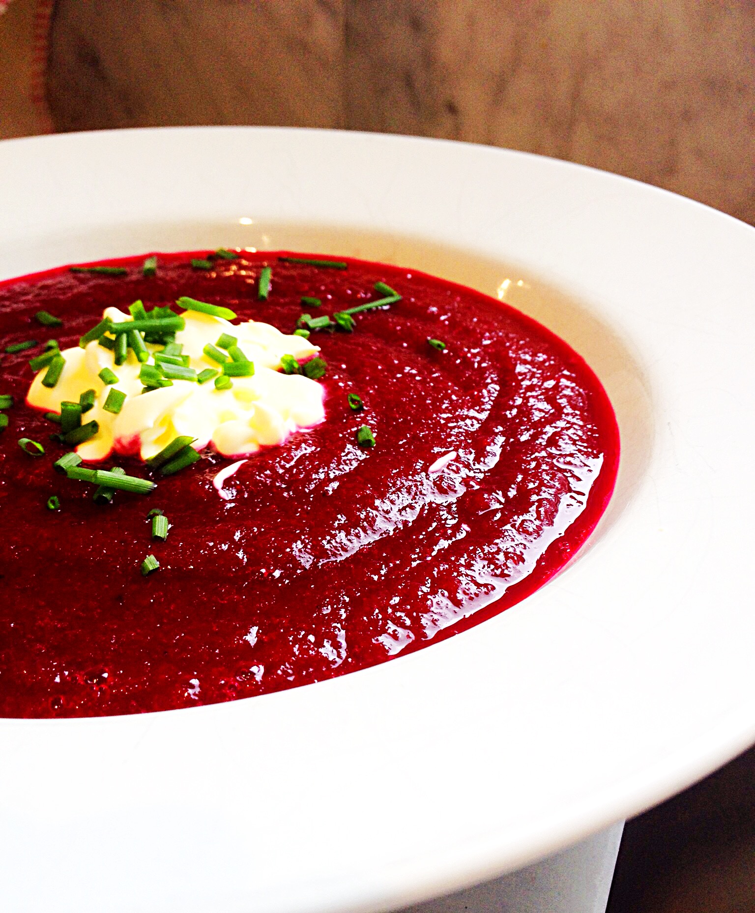 Photo of Chilled Watermelon Beet Soup