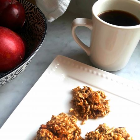 Oat banana walnut bites
